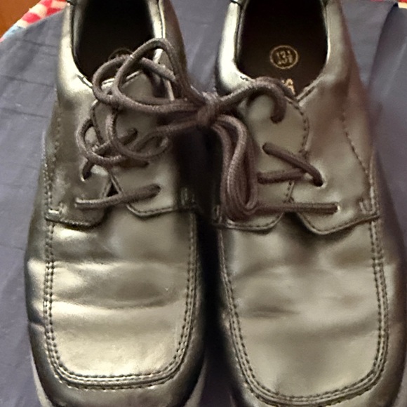 Smartfit Boys Black Oxfords - Size 13 1/2 - Picture 5 of 5